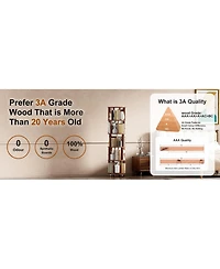 Streamdale Furniture Rotating Wood Bookshelf on Wheels - 5 Tier - Walnut