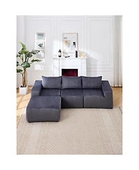 Streamdale Furniture Modern Minimalist Modular Sectional Sofa