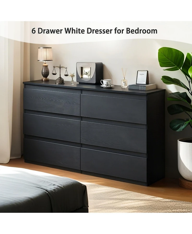 Streamdale Furniture 6 Drawer Dresser