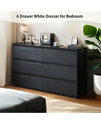 Streamdale Furniture 6 Drawer Dresser