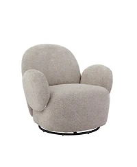 Streamdale Furniture Accent chair for Living room With Swivel Function
