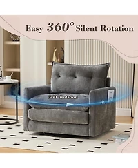 Streamdale Furniture Swivel Barrel Accent Chair