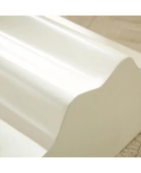 Streamdale Furniture Wavy Edge Side Table Set - Modern End Tables for Living Room/Bedroom