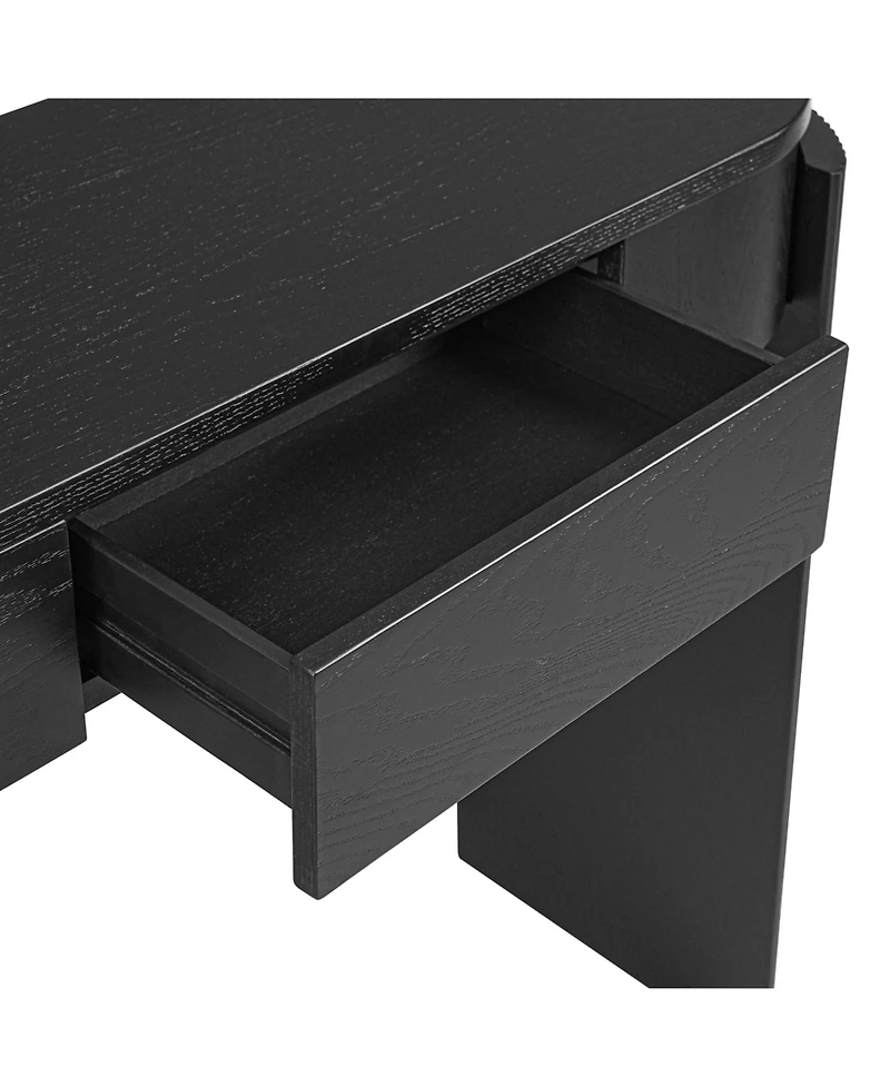 Streamdale Furniture Fluted Console Table with Drawers