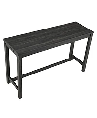 Streamdale Furniture Industrial Bar Table Set with Power Outlet