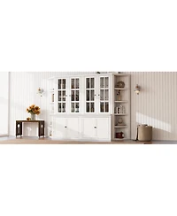 Streamdale Furniture Retro Display Cabinets & Bookshelves Wall Unit