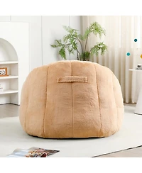 Streamdale Furniture Bean Bag Sofa Chair with Armrests
