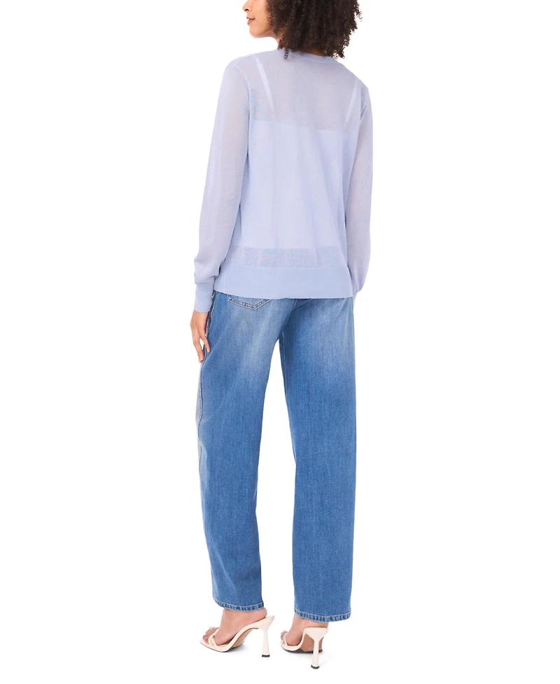 Vince Camuto Women's Open Front Short Cardigan