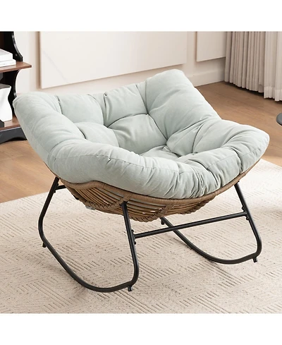 Streamdale Furniture Chenille Rocking Accent Chair