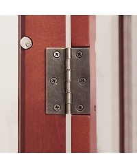 Streamdale Furniture Elegant 2-Door Curio Cabinet - Lighted Display