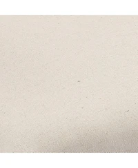 Streamdale French Country Beige Bar Chairs - Set of 2, Upholstered, Round Back