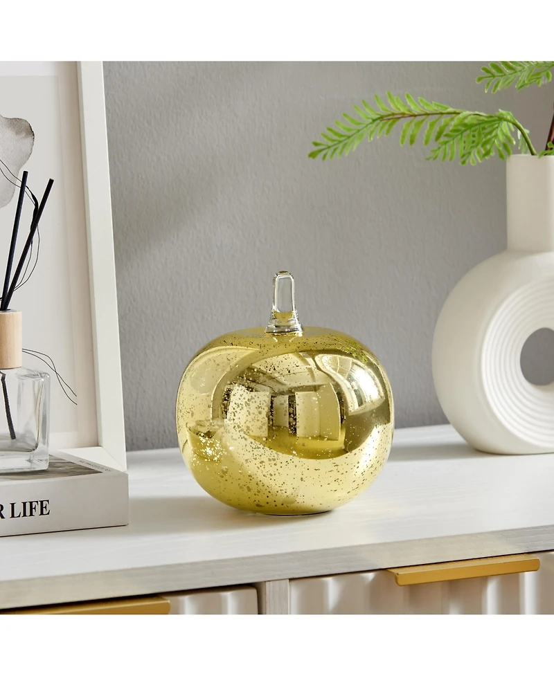 Danya B Alloya Apple Glass Sculpture