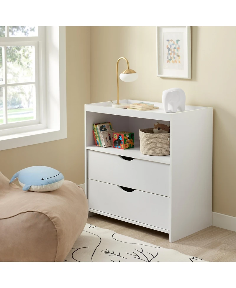 Danya B Hans White Abstract Elephant Matte Ceramic Sculpture