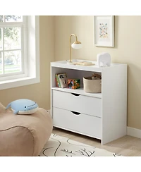 Danya B Hans White Abstract Elephant Matte Ceramic Sculpture