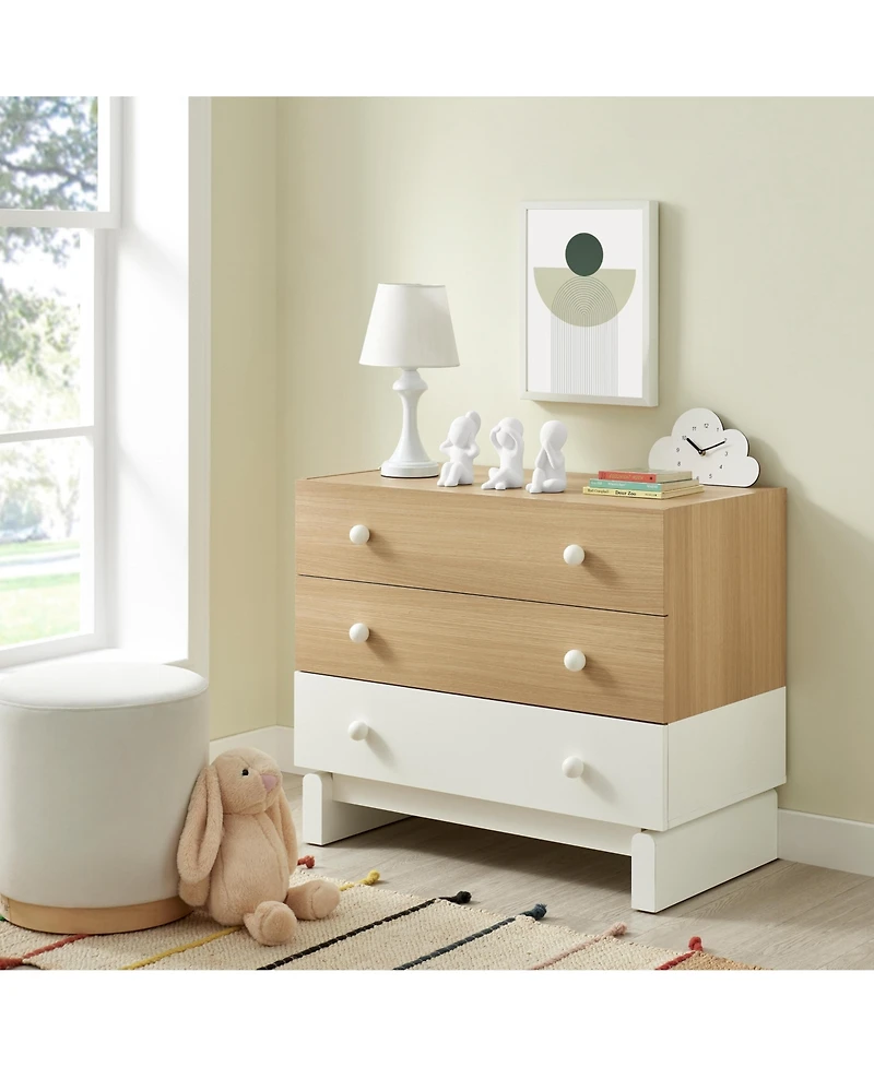 Danya B Hans White Abstract Three Wise Children Matte Ceramic Sculpture Set