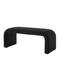 Streamdale Furniture U-Shaped Teddy Ottoman Bench Set of 3