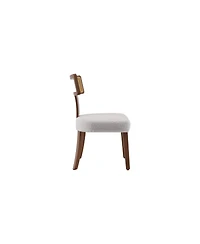 Streamdale Furniture Mid Century Rattan Dining Chairs (Set of 2)