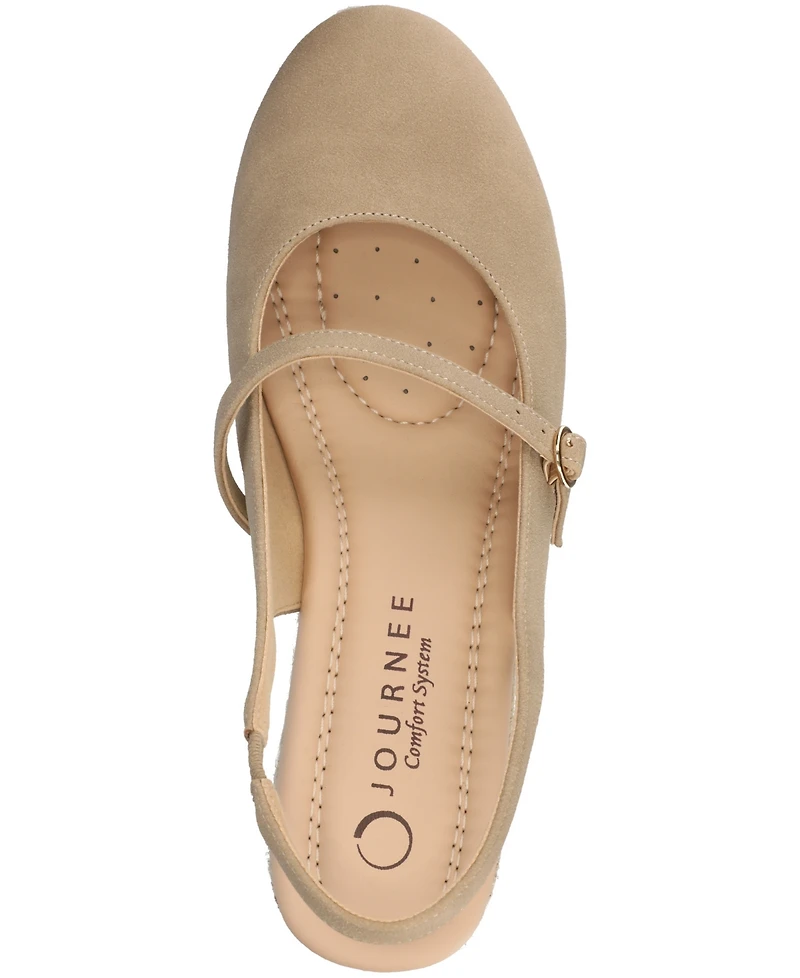 Journee Collection Women's Asmyna Wedge Sandals