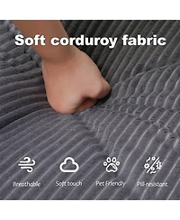 Aostirmotor Compression Dog Sofa Bed Modern Floor Couch With Pillow for Living Room Bedroom