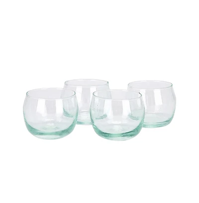 Verve Culture Clear Stemless Wine Goblets
