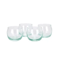Verve Culture Clear Stemless Wine Goblets