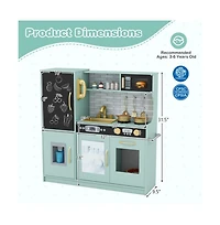 Hongge Toddler Pretend Play Kitchen for Ages 3–6
