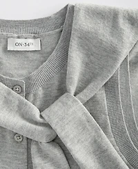 On 34th Women's Tie-Neck Sleeveless Sweater, Macy's Exclusive