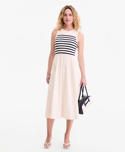 On 34th Women's Mixed-Media Sweater Midi Dress, Macy's Exclusive