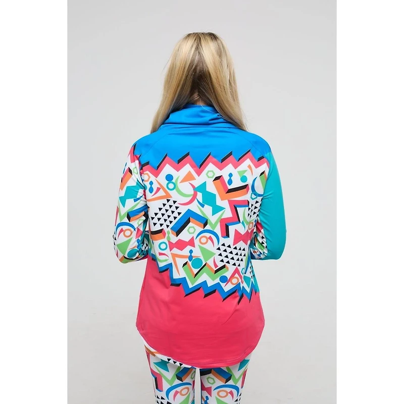 Oosc Women's High Neck Baselayer Top - Nuts