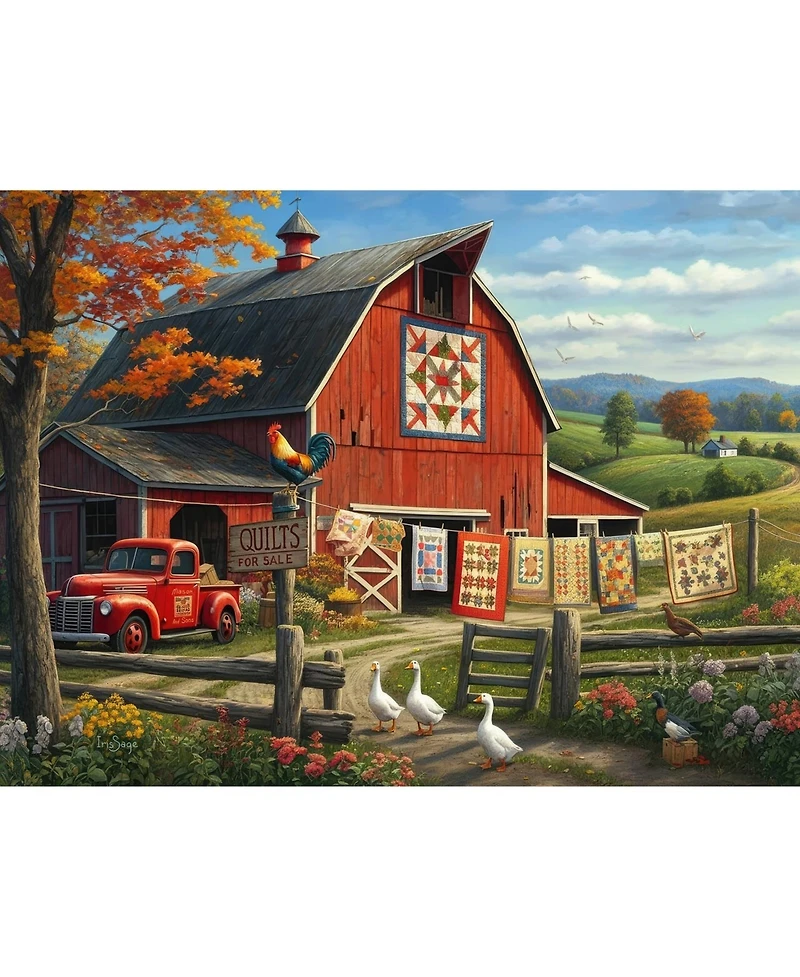 SunsOut Country Charm 1000 piece Jigsaw Puzzle for Adults