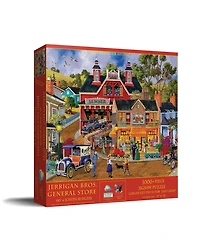 SunsOut Jerrigan Bros General Store 1000 piece Jigsaw Puzzle for Adults Large Pieces