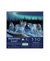 SunsOut Hunters Light 550 piece Jigsaw Puzzle for Adults