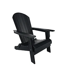 WestinTrends Outdoor Patio All-weather Folding Adirondack Chair Set of