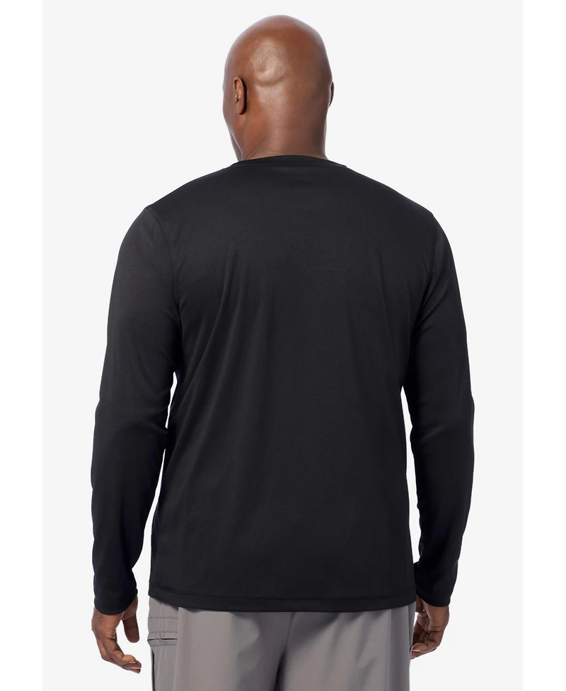 KingSize Big & Tall Long-Sleeve Wicking Top