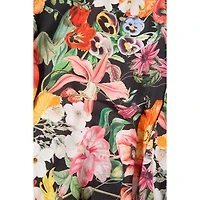 Luna B Women's Siren Dress Printed Black