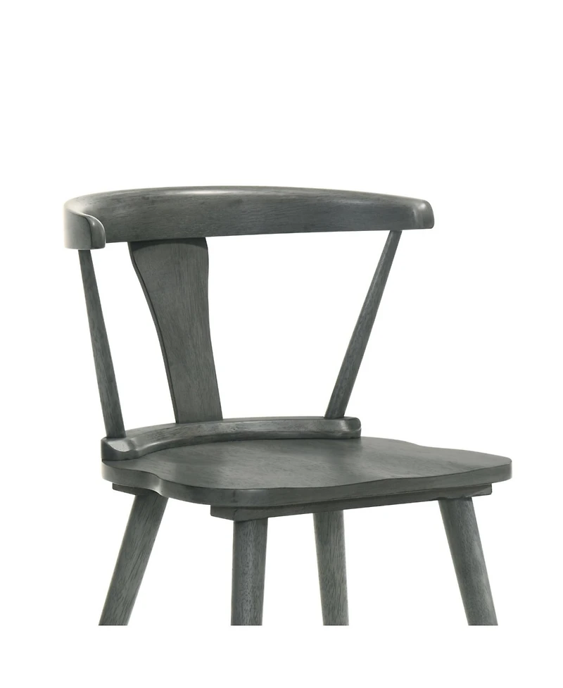 Streamdale Furniture Streamdale 2 Rustic Farmhouse Dining Chairs