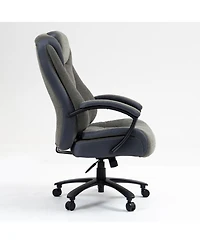 Streamdale Furniture High Back Adjustable Fabric Office Chair - 9373H-Fabric