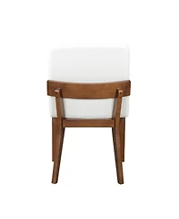 Streamdale Furniture Faux Leather Dining Chairs (Set of 2)