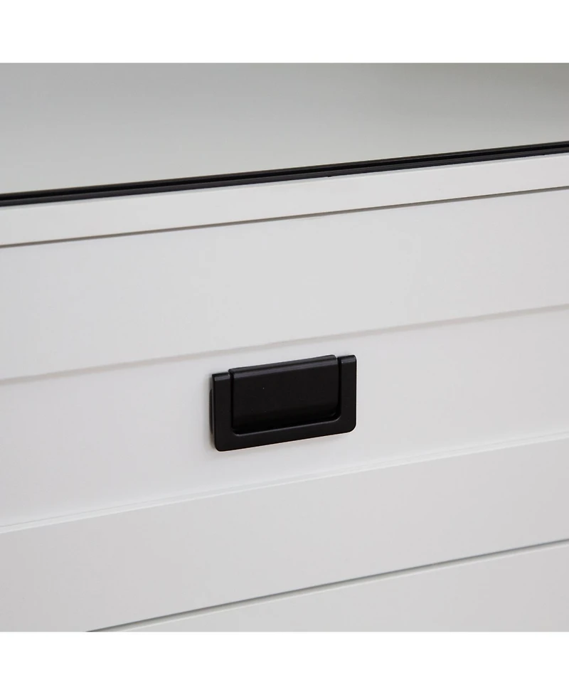 Streamdale Furniture Tall Bedroom Armoire Wardrobe Closet with Barn Door