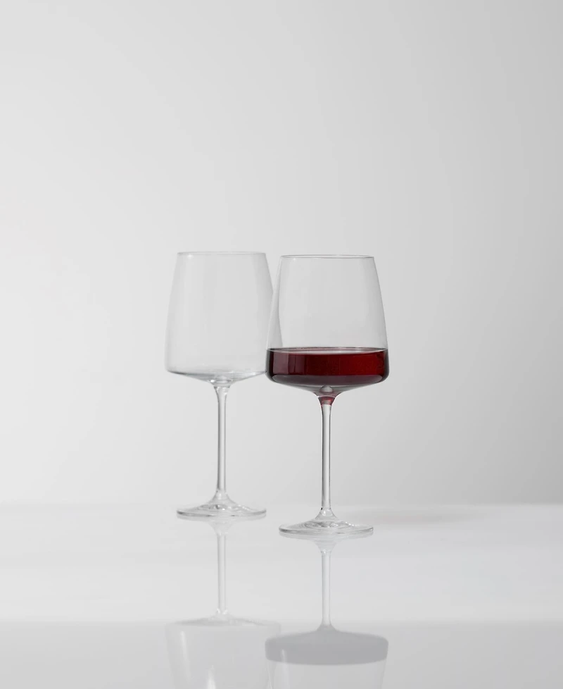 Zwiesel Glas Sensa Crystal Burgundy Wine Glasses, Set of 4