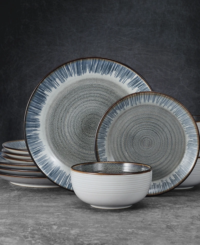 Pfaltzgraff Jamie 12-Pc Dinnerware Set, Service for 4