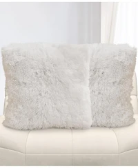 Cheer Collection Shaggy Decorative Pillow & Throw Set