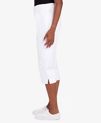 Alfred Dunner Women's Classic Allure Stretch Clamdigger Pants