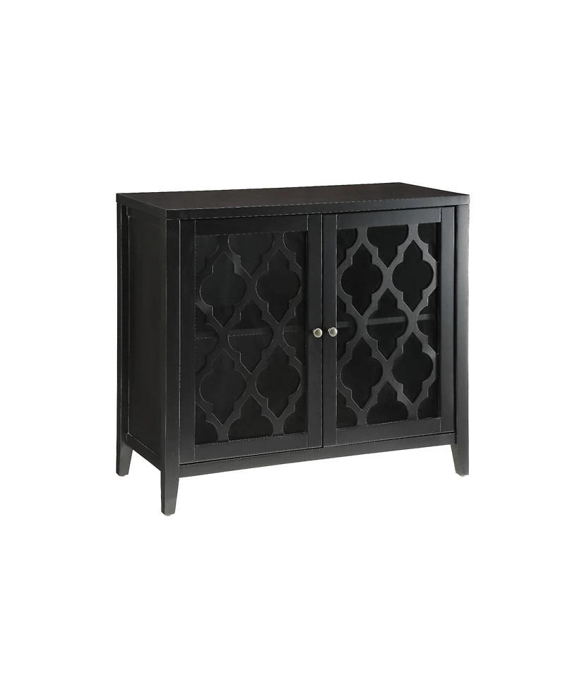 sumyeg Storage Cabinet Console Cabinet in Black