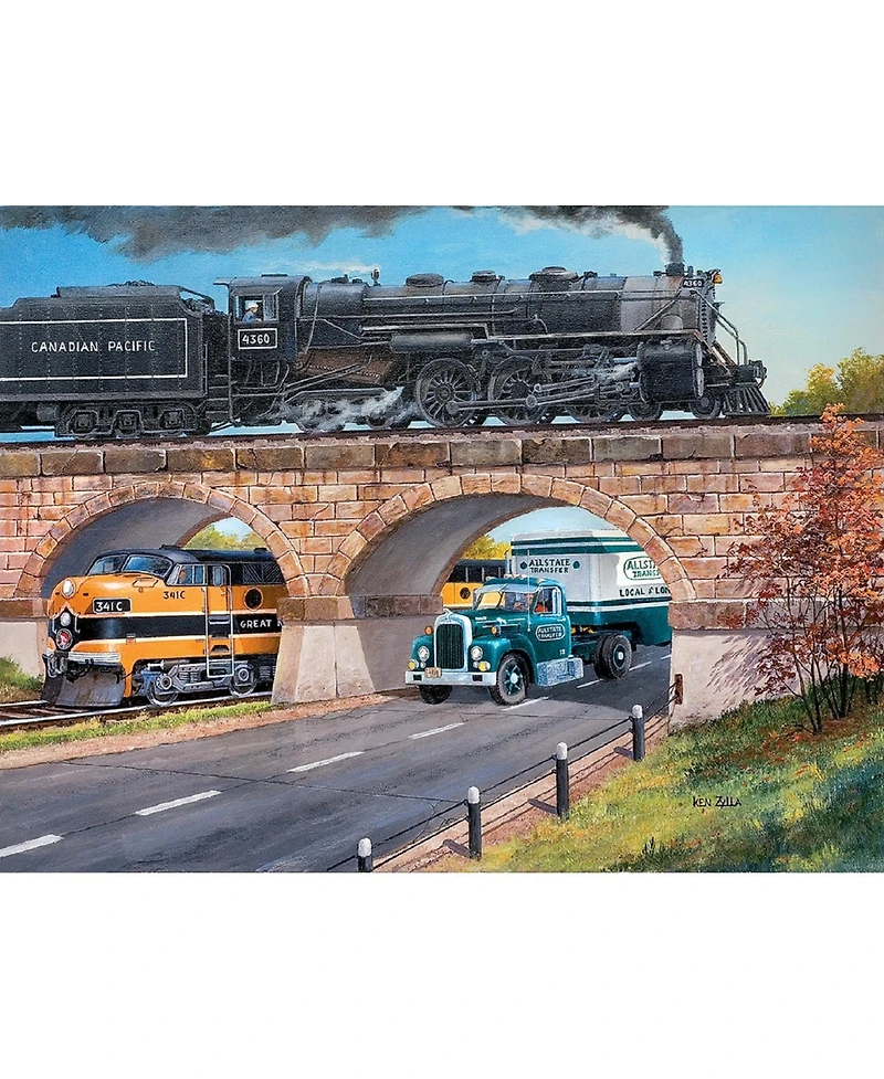 SunsOut Coast to Coast 1000 piece Jigsaw Puzzle for Adults
