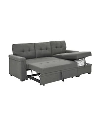 Streamdale Furniture 86" Upholstered Pull-Out Sofa Bed