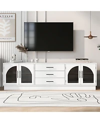 Streamdale Furniture 68.9" Modern Tv Stand for 75" TVs, Media Console Cabinet