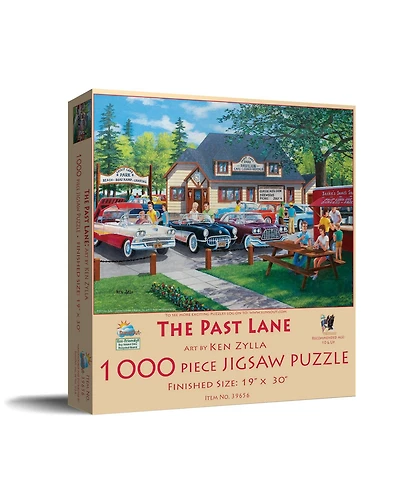SunsOut The Past Lane piece Jigsaw Puzzle for Adults