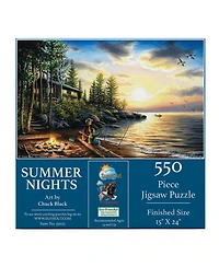 SunsOut Summer Nights 550 piece Jigsaw Puzzle for Adults