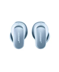 Bose QuietComfort Ultra Wireless Noise Cancelling Earbuds, Moonstone Blue, Bundle with Usb-c/Usb-a Wall Charger